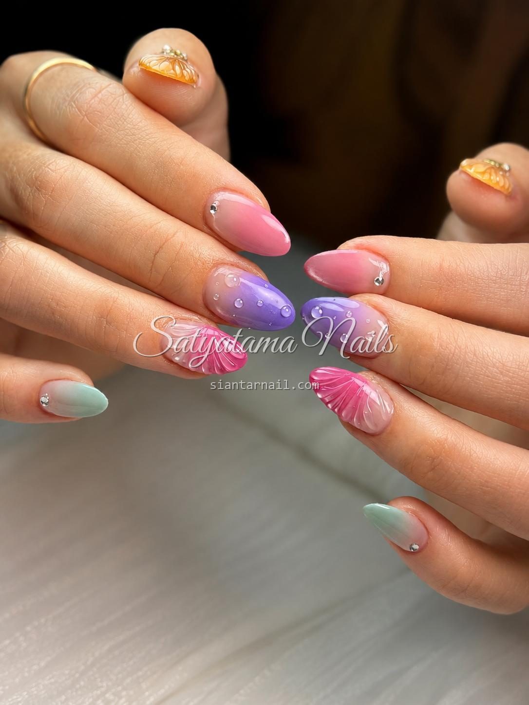 Karya Nail Painting Course 5 — Satyatama Nails Pematangsiantar